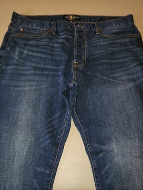 Lucky Brand Jeans Size 38 X 30 - 5 Pocket Style, Button Fly Jeans.